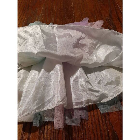 Girls 3-5 All Dressed Up Costume Quality Pastel Tule Layer Tutu Skirt Embellish - Picture 5 of 5